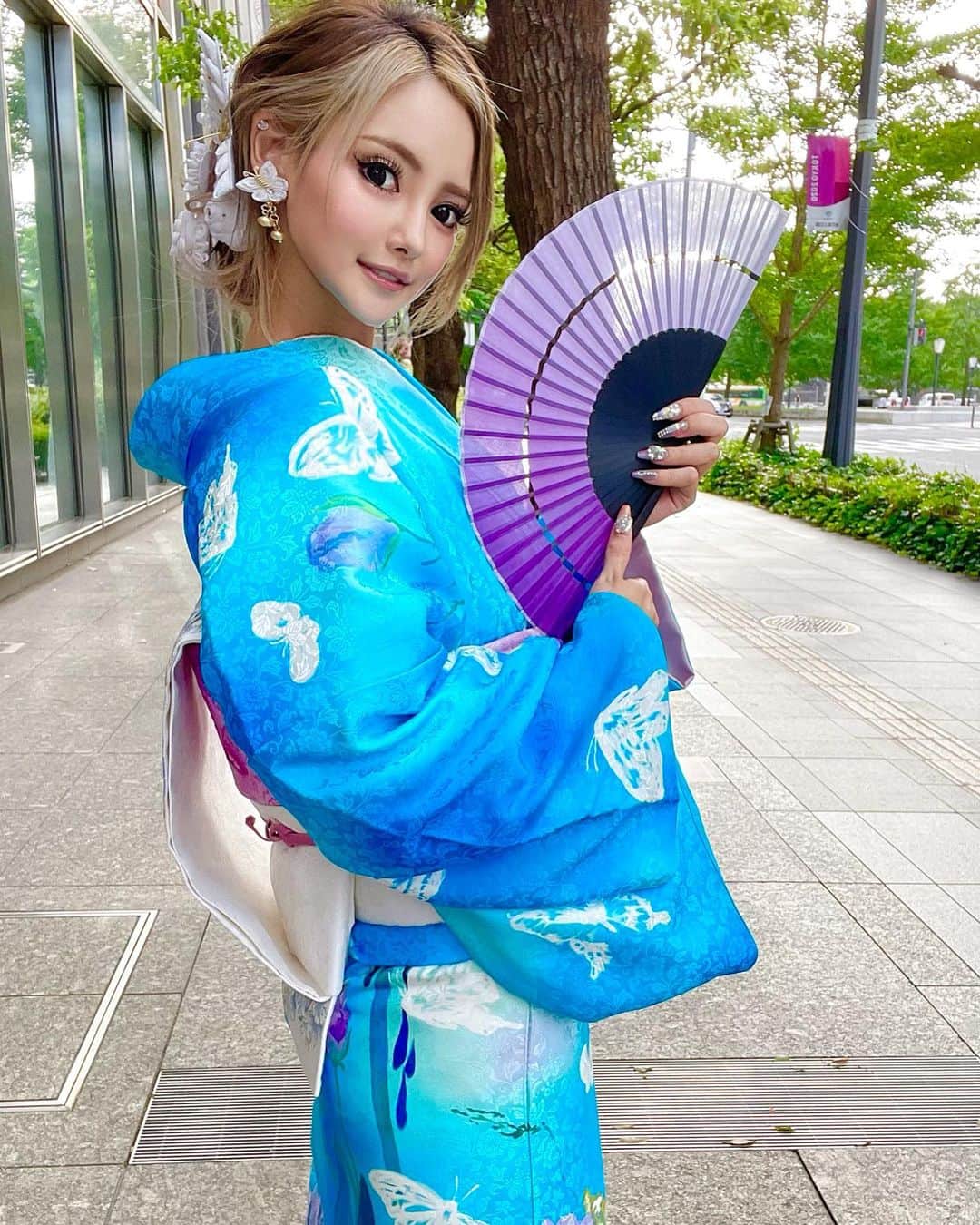 葉月芽生さんのインスタグラム写真 - (葉月芽生Instagram)「👘💎  次世代ブランドMAKIWORLDの 専属アンバサダーを務めさせて頂きます🦋🤍  #makiworld  #ambassador  #model  #kimono  #着物  #着物モデル  #葉月芽生  #新ブランド  #世界へ」7月30日 17時43分 - mei_hazuki