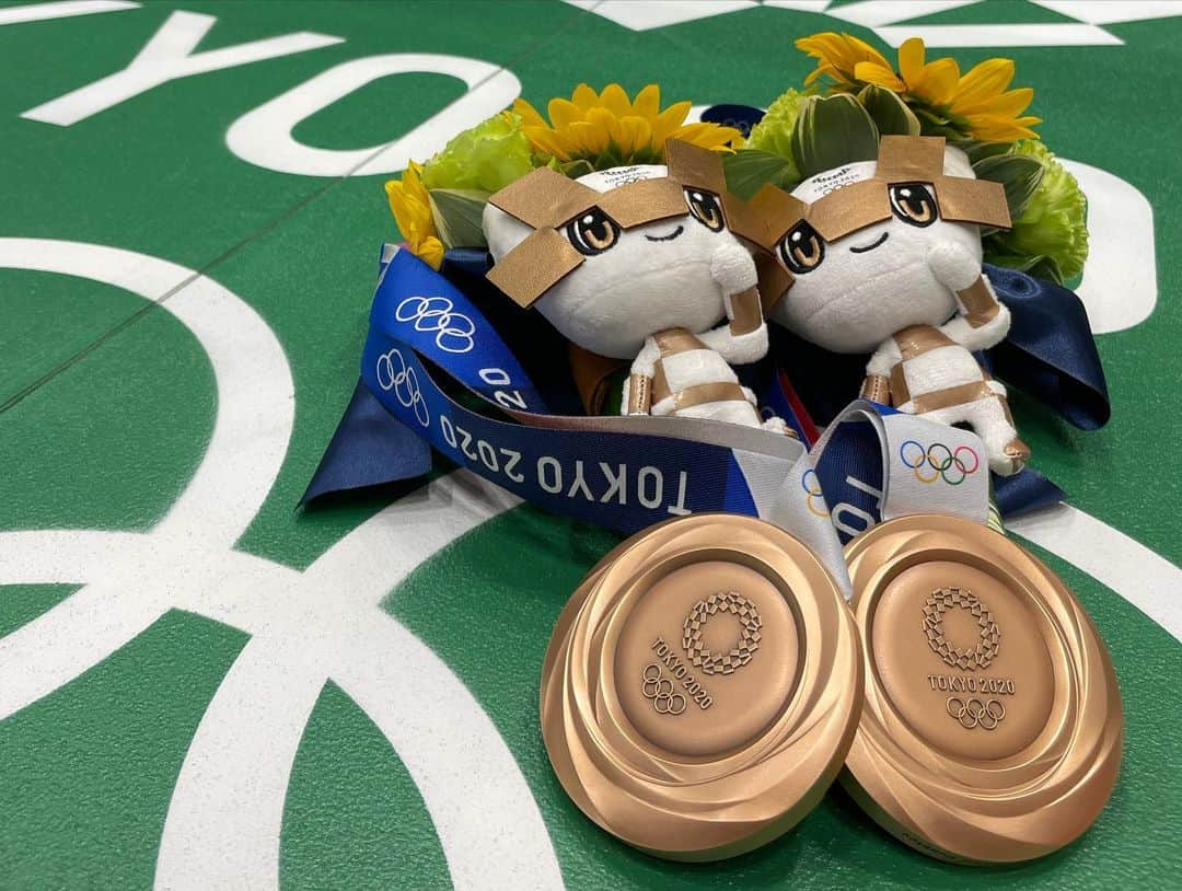 東野有紗さんのインスタグラム写真 - (東野有紗Instagram)「ありがとうございました。🥉  thank you🥉  #tokyo2020」7月30日 20時12分 - aripei.meee