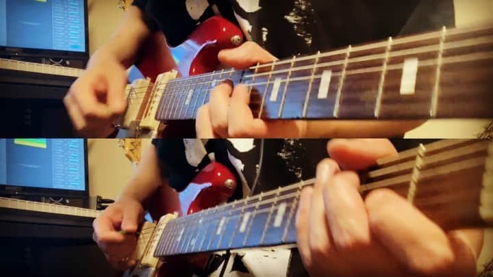 のインスタグラム：「久しぶりにケースから出したグヤトーンでさわやかなやつ #guitar」