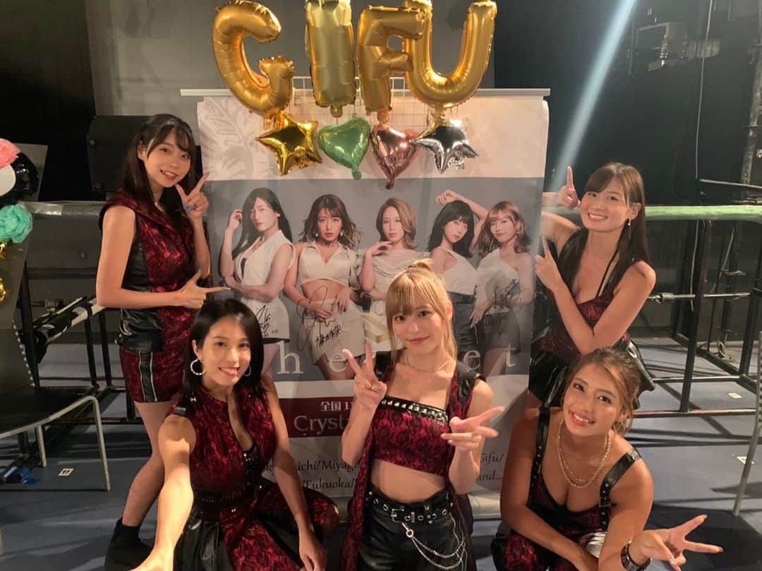 sherbetのインスタグラム：「2021.07.25 sherbet全国11都市ワンマンツアー『Crystal Memories』 岐阜公演ありがとうございました！  ▶河路由希子凱旋ツアー ▶CLUB-Gさん」