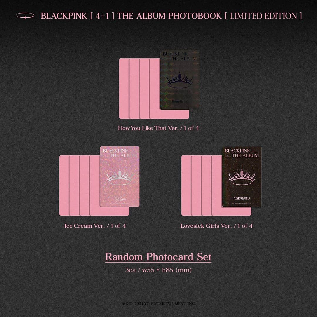 BLACKPINKさんのインスタグラム写真 - (BLACKPINKInstagram)「BLACKPINK [4+1] THE ALBUM PHOTOBOOK [LIMITED EDITION] 📸  ===  Release // August 9 (Mon) Pre-order // July 7 ~ August 8   Photobook Includes: - Sleeve Package Box - Hard Cover Photobook - [4+1] Special Gift Case - [4+1] Double-Sided History Poster Set - [4+1] Hologram Sticker Set - Random Photocard Set - Random Layering Bookmark - Random Folded Poster」7月7日 10時01分 - blackpinkofficial