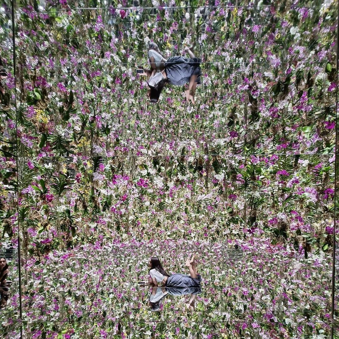 石田ニコルさんのインスタグラム写真 - (石田ニコルInstagram)「💐💐  #teamlab」7月7日 12時13分 - nicole_ishida