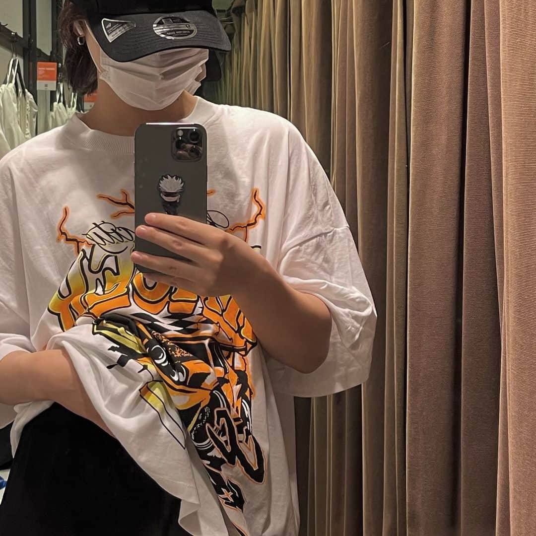 井手上漠さんのインスタグラム写真 - (井手上漠Instagram)「このTシャツはh＆mです」7月7日 17時01分 - baaaakuuuu