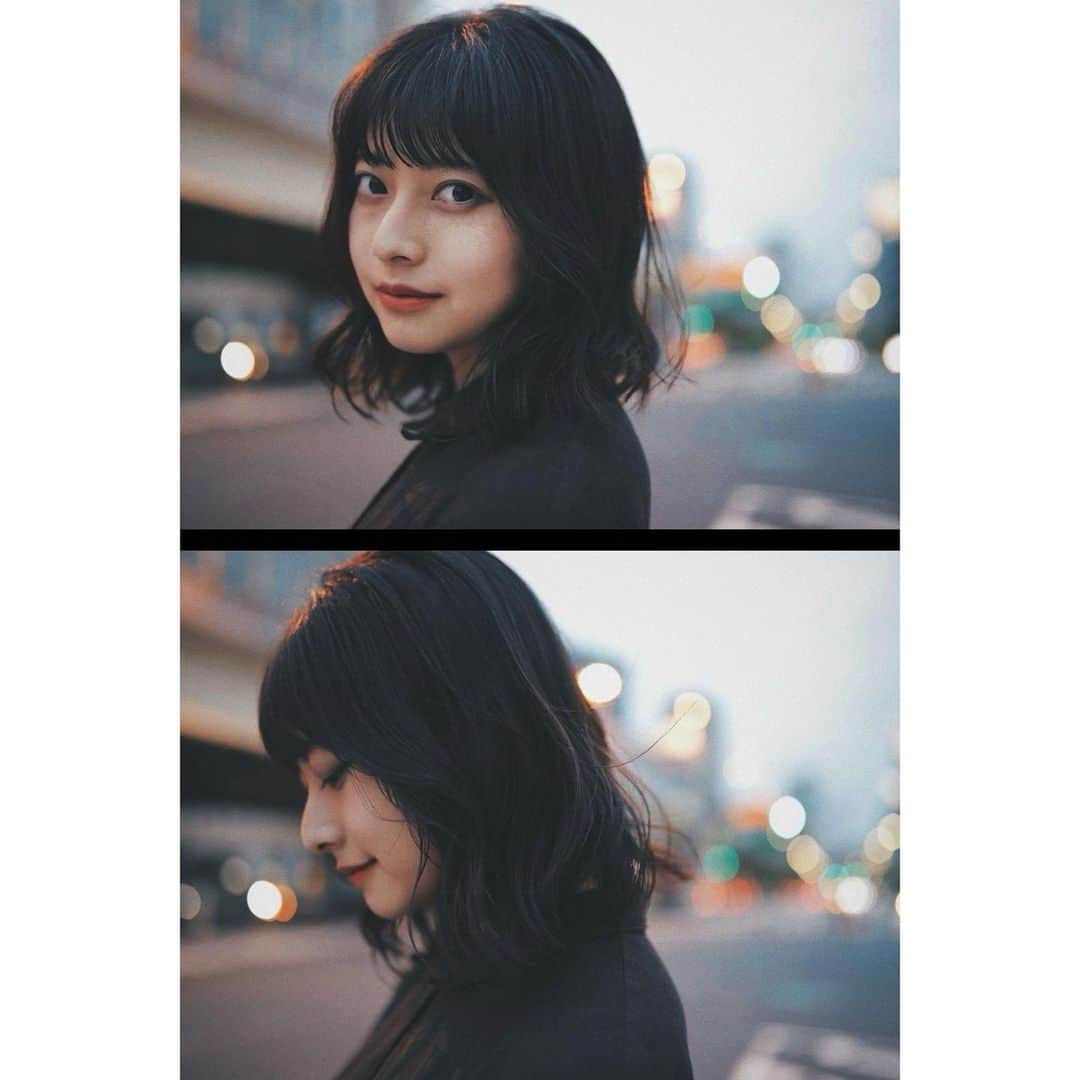 千葉祐夕のインスタグラム：「︎︎　　 先日、くめさんにカットとヘアアレンジをして頂き、翔さんに撮影して頂きました。 お2人とのコラボがこんなに早く実現出来るなんて、、、💭 これからもお世話になります ‪‪☺︎‬ 有難う御座いました 💭♡ いかがでしょうか。  photo 📽 @sho__hayakawa  hair ✂️ @kumehairartist」