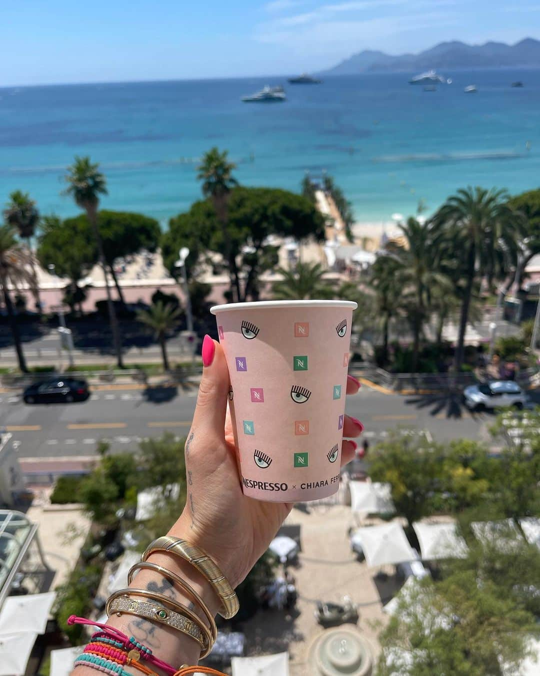 キアラ・フェラーニさんのインスタグラム写真 - (キアラ・フェラーニInstagram)「Welcome to Cannes 🥰」7月7日 21時00分 - chiaraferragni