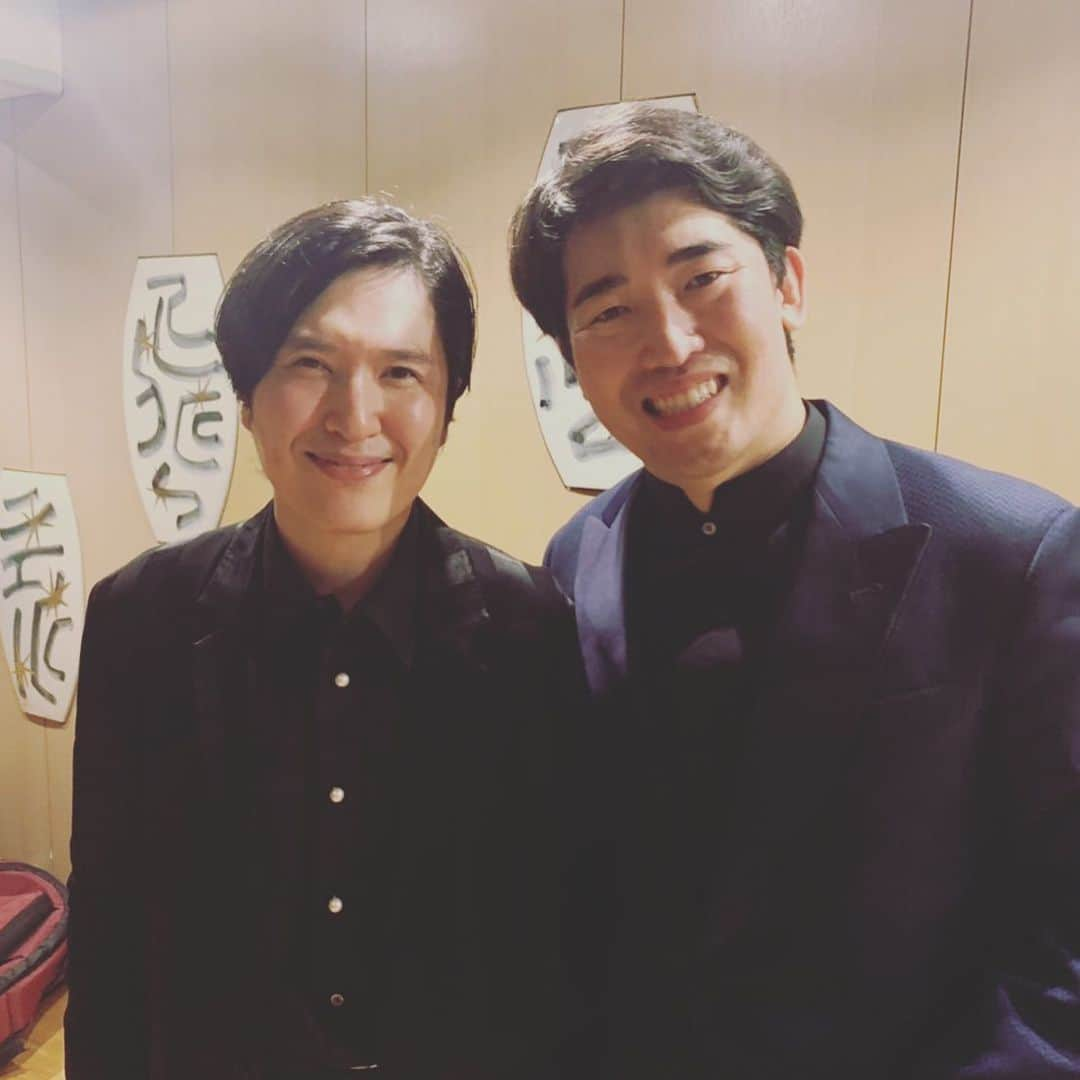 清塚信也さんのインスタグラム写真 - (清塚信也Instagram)「#原田慶太楼 マエストロと京都でベートーヴェンでした〜 #京都市交響楽団 さまもありがとうございました！ 超かっこいい桐朋学園のスター先輩である #泉原隆志 さん、すぐ隣でコンマスやってもらえて幸せでした！（写真撮ってもらいそびれた） 慶太楼マエストロとは、とにかく楽しくステージ上がれる！」7月7日 22時11分 - shinya_kiyozuka