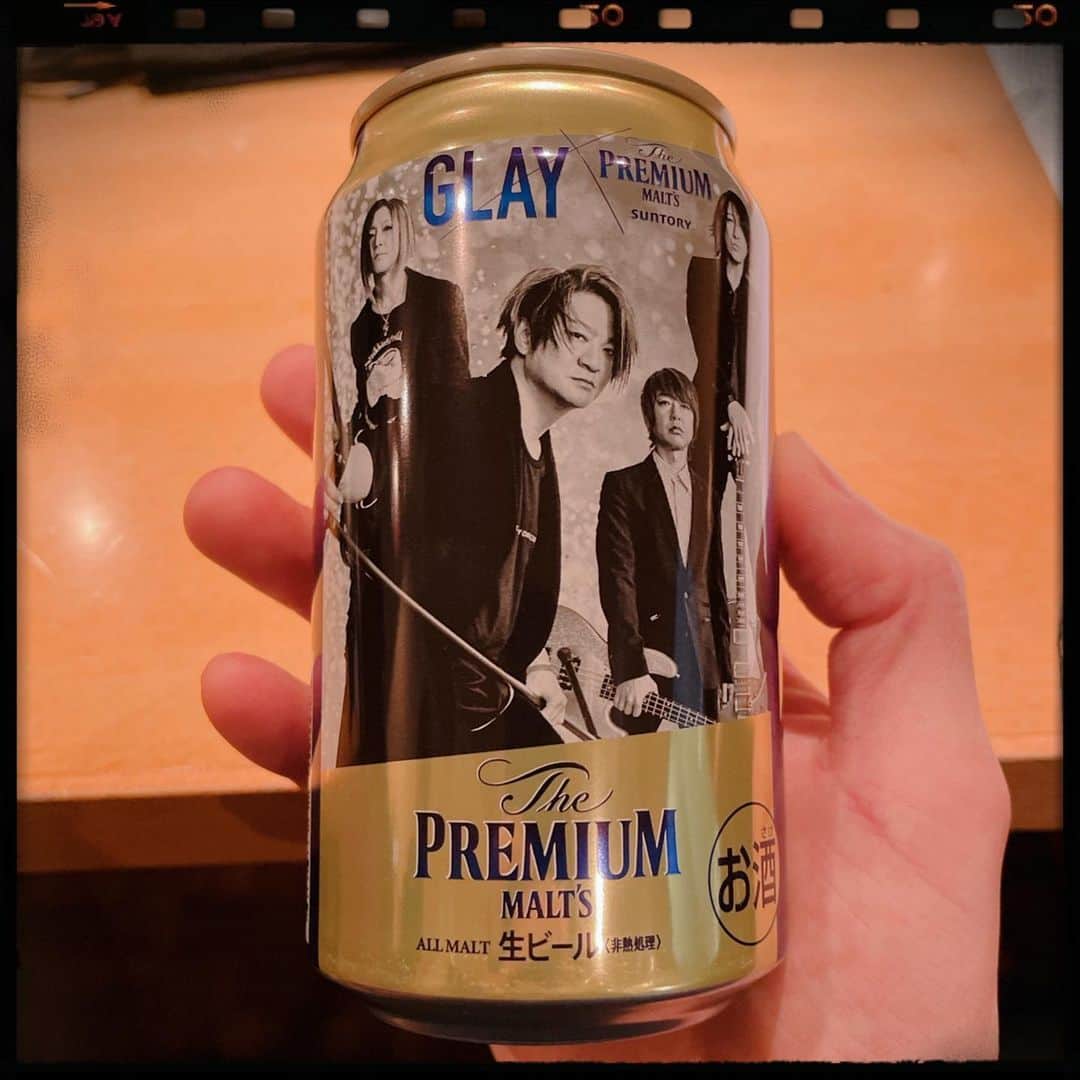 HISASHIさんのインスタグラム写真 - (HISASHIInstagram)「プレモル･GLAY缶🍺 #suntory #premiummolts」7月8日 14時46分 - hisashix