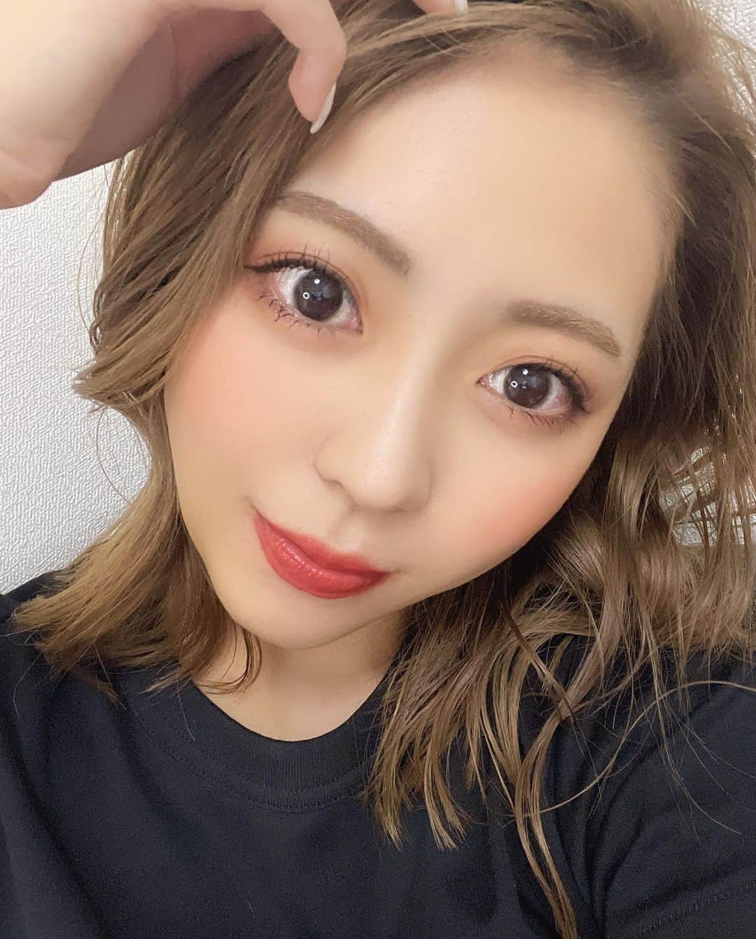 YUKINOのインスタグラム：「🐾🤙🏿   #selfie #hairstyle  #自撮り  #fyp #likes4like #nail  #instagram  #instalike」
