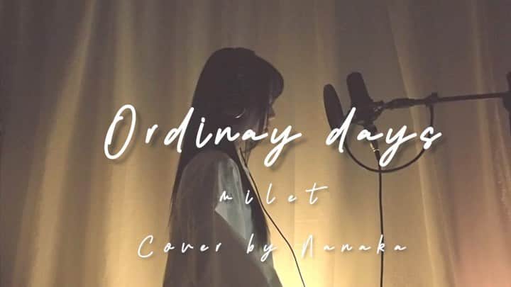 菜々香のインスタグラム：「YOUTUBE 更新🎙‼︎  今月は新ドラマ主題歌カバー祭りです♪  という事で 昨日オンエアーされたドラマ  日本テレビ系水曜ドラマ 「ハコヅメ～たたかう！交番女子～」主題歌  　"Ordinary days / milet "  をカバーしました。  是非ロングはYOUTUBEで聴いてね🌙 チャンネル登録いいねコメントも是非よろしくお願いします💓  リンクはプロフィールから✨ #coversong#Ordinarydays#milet#カバー#ハコヅメ#ドラマ主題歌 #youtube#youtuber#nanaka#菜々香」