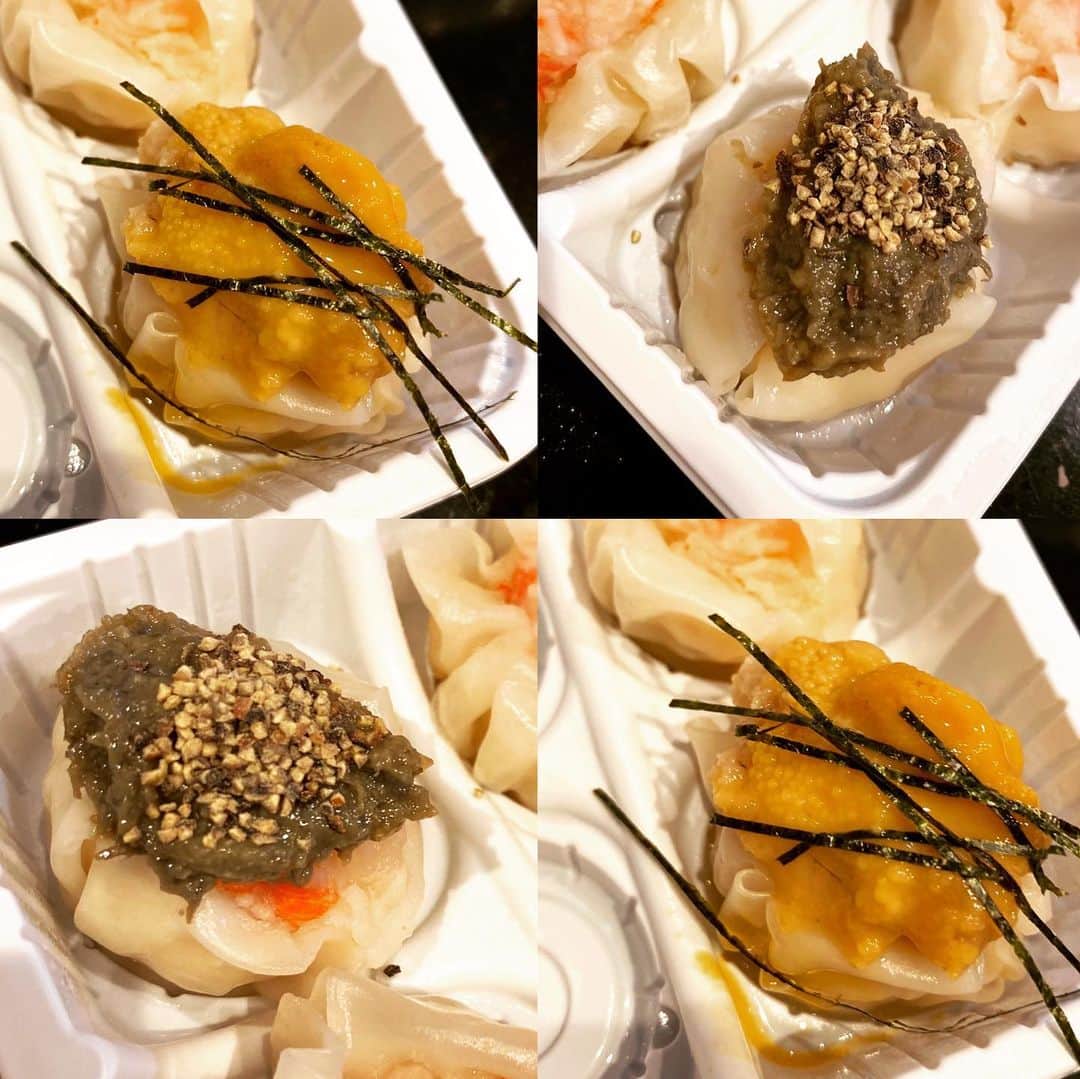 西山茉希さんのインスタグラム写真 - (西山茉希Instagram)「ちょっと変える。 幸せ度数が上がる。  #西山食堂 #アレンジ癖強め  200円でお釣りくるカニしゅうまい。 蟹味噌乗せてペッパーを。 生ウニ乗せて海苔かけて。  #各駅が特急になる #終点にハピネス 🌈😋🌈  金曜日。 さぁいこぉーー！！！ （よーーしっ！！）  バレー時代の気合いの入れ方は、 大人になっても活用されるあるある。 ぐんもです。」7月9日 8時59分 - maki.nshiyama50