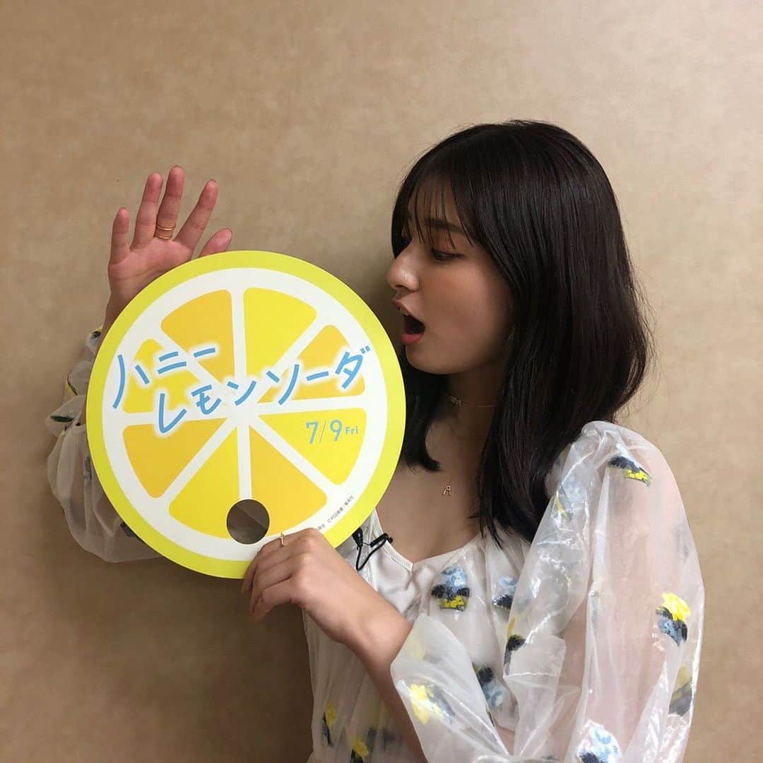 吉川愛さんのインスタグラム写真 - (吉川愛Instagram)「☺︎ 映画「ハニーレモンソーダ」 いよいよ、本日公開です！ 沢山の方にみていただいて、きゅんきゅんしたり 感動していただきたいです！ この夏はハニレモでしゅわきゅんしてね🍯🍋🥤」7月9日 9時46分 - ai_yoshikawa_official
