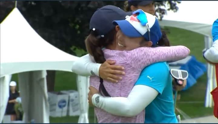 ティファニー・ヨハのインスタグラム：「Thanks @lpga_tour. It’s been one helluva ride. ❤️」
