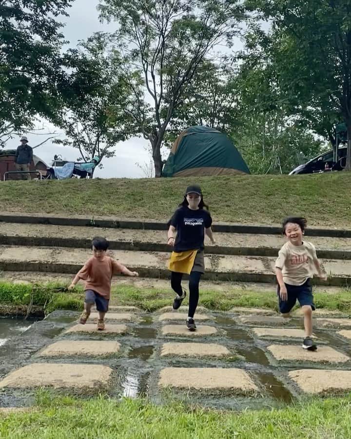 rats1316のインスタグラム：「・ デイキャンプ in 月形🏕  「侑波くん一番になりたかったのにぃー😭」 ・ ・ ・ #デイキャンプ#月形皆楽公園#札幌ママ#北海道ママ#子連れキャンプ」