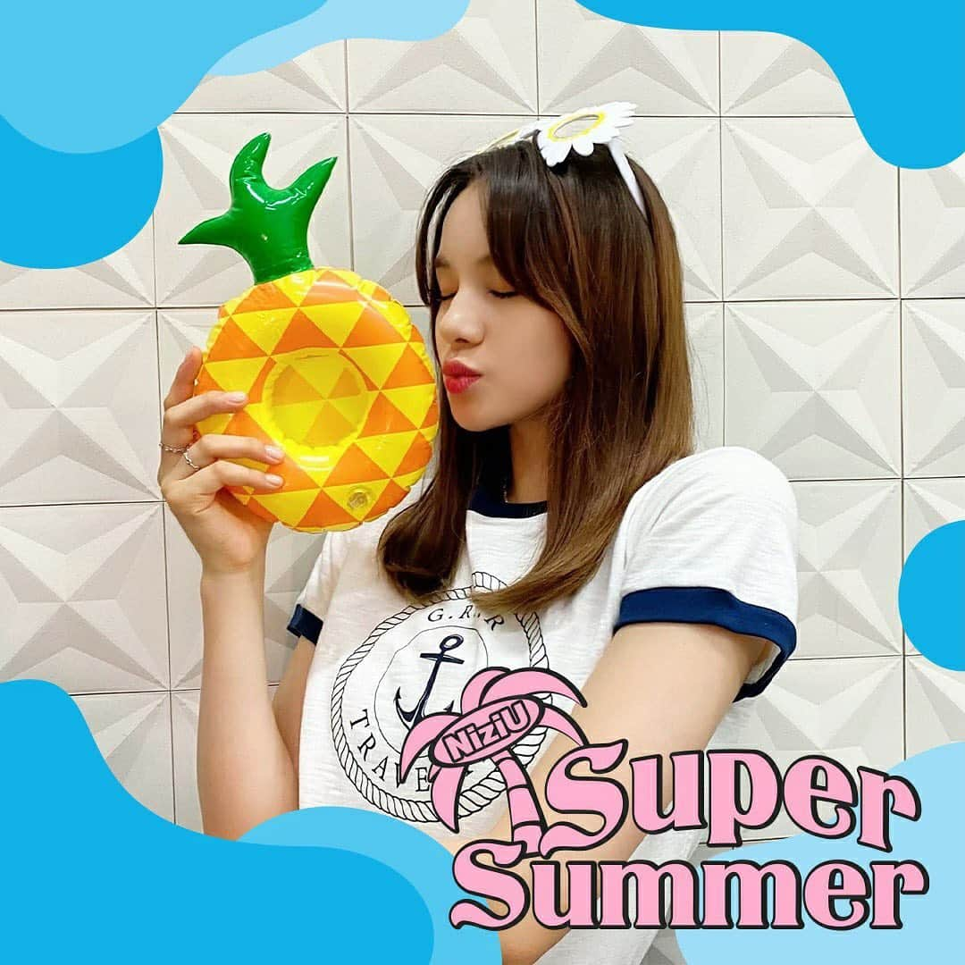 Niziさんのインスタグラム写真 - (NiziInstagram)「NiziU「Super Summer」out now ⁡ 🐬NINA🐬 ⁡ WithU💕  「Super Summer」たくさん聴いてくれてますか～⁉️🌴  #NiziU #Super_Summer #NINA」7月10日 20時00分 - niziu_info_official