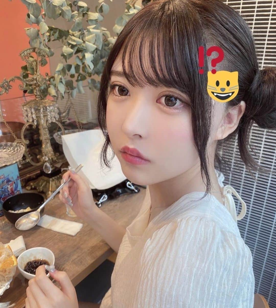 小此木流花さんのインスタグラム写真 - (小此木流花Instagram)「かき氷たべたーーーいて急になってかき氷屋さんいったー  タピオカ入ってるやつ食べた₍ᐢ⸝⸝› ̫ ‹⸝⸝ᐢ₎  おいしすぎてにょーてなった はやくまたたべたい！  さいごにオマケでおにぎりくれた🍙 やさしいーはやくまたいきたい！  #かき氷#タピオカ #氷屋きみこ」7月10日 21時20分 - okonogi_ruka