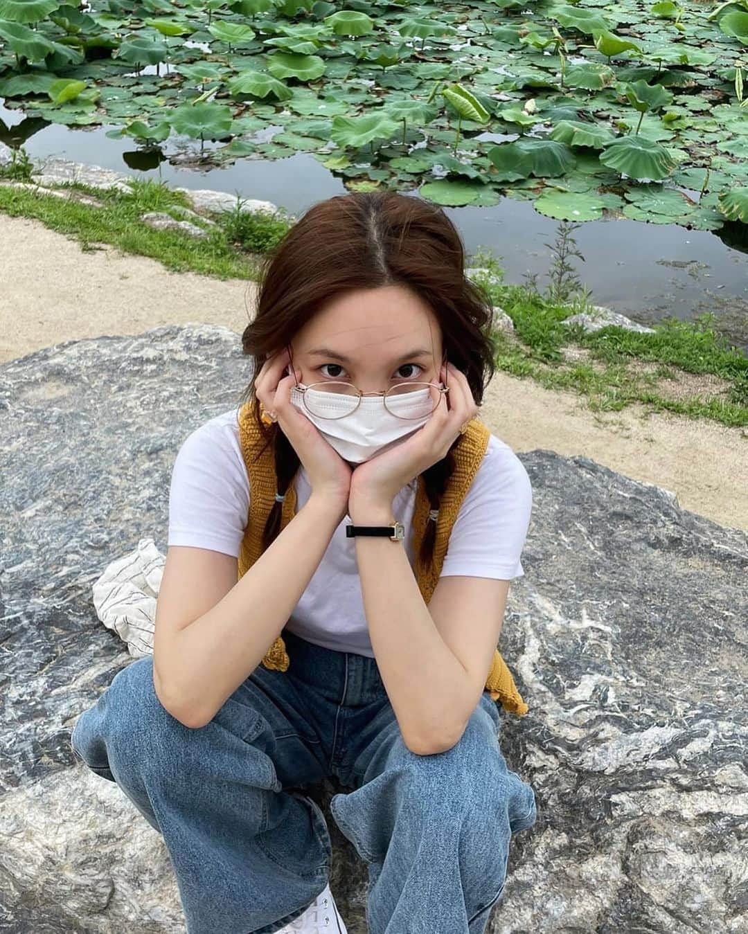 ナヨンのインスタグラム：「🌵🌲🌳🌴🌱🌿☘️」