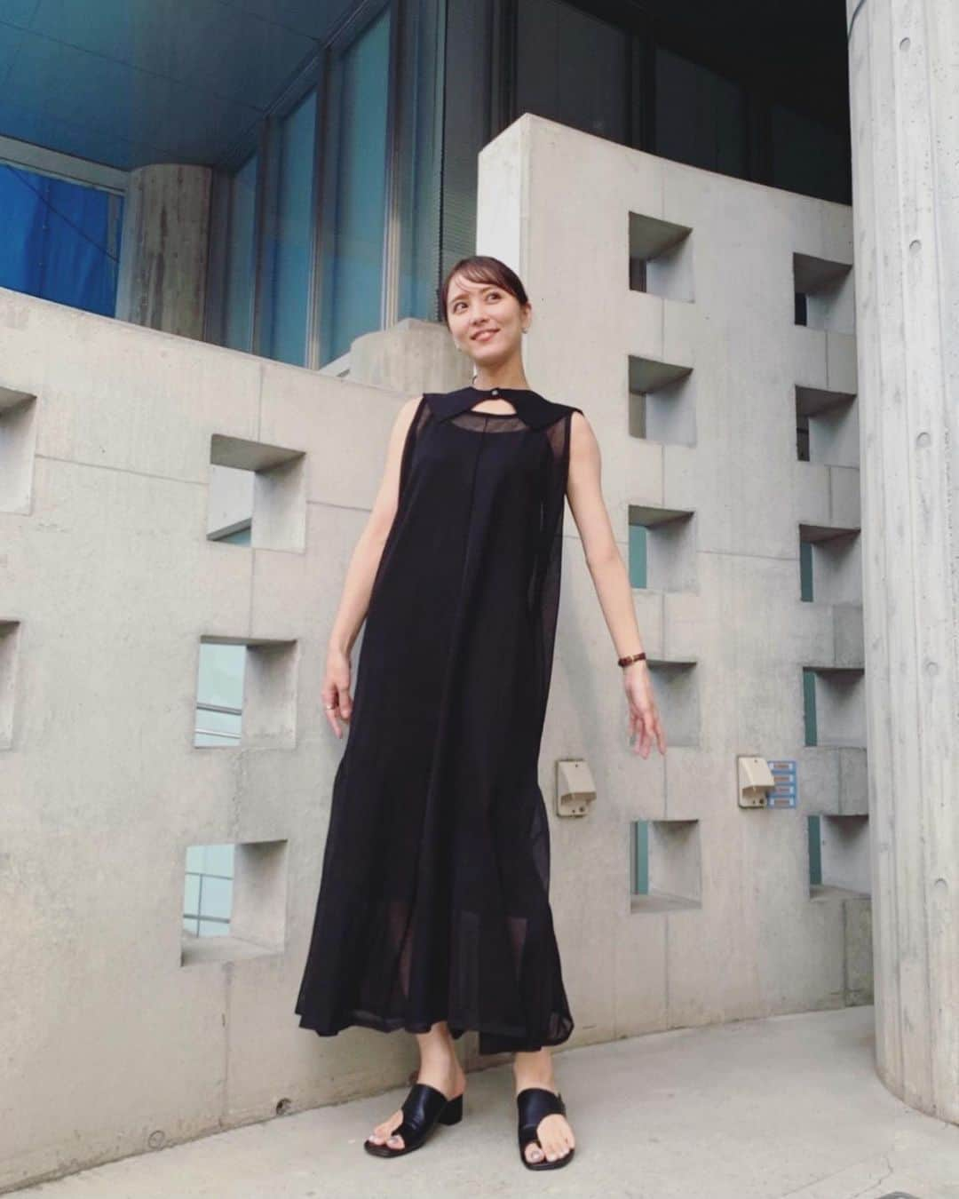 石川恋さんのインスタグラム写真 - (石川恋Instagram)「私服🌻夏ワンピ〜〜 シースルーになっているのと、 ワンピースと同じ素材の付け襟がかわいい🥳 #StyledbyRen #ootd」7月11日 18時19分 - ren_ishikawa