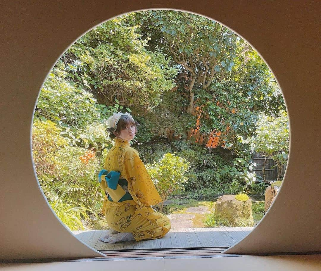 松谷琉優さんのインスタグラム写真 - (松谷琉優Instagram)「○  #鎌倉　#点心庵 #浴衣　#japanesegirl #kimono #cosplay #japan #pluto #プルオタ　#プルート」7月11日 22時19分 - ruu_cos