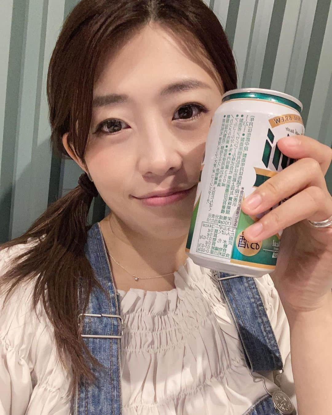 範田紗々さんのインスタグラム写真 - (範田紗々Instagram)「深夜に飲むなら糖質０」7月12日 0時29分 - handa_sasa