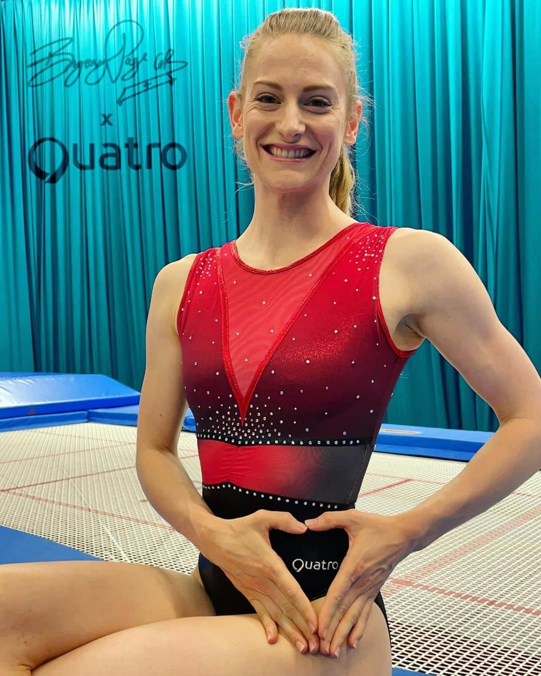 ブライオニー・ペイジさんのインスタグラム写真 - (ブライオニー・ペイジInstagram)「Big shoutout and thank you to my sponsors! (3/3)…  @quatrogymnastics Thank you for providing me with beautiful leotards to train and compete in and for giving me the opportunity to work with your design team and develop my sketches of leotard designs into real life leotard collections! 💕 💕 #BryonyxQuatro 🤸🏼‍♀️🩱」7月12日 0時33分 - bryony_page