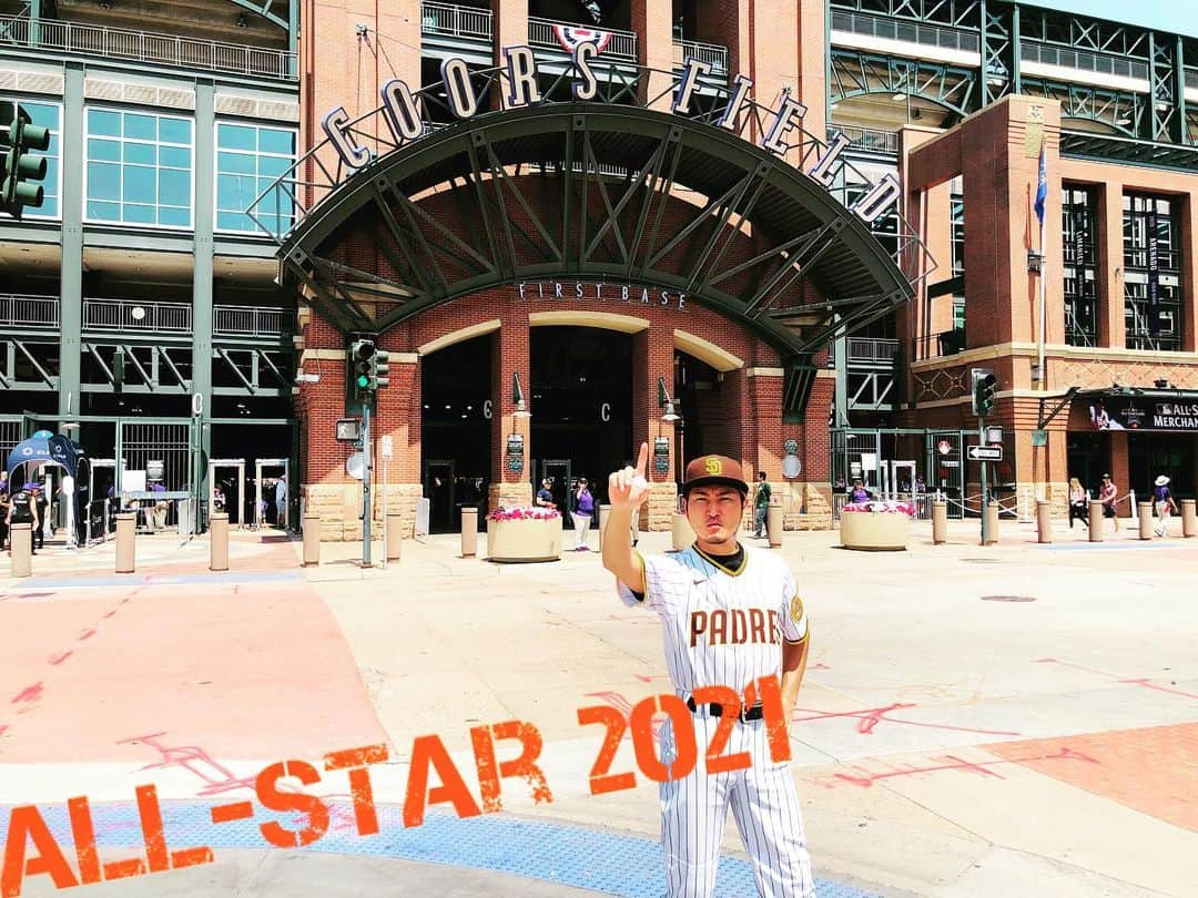 アキテリヤキのインスタグラム：「All-Star 2021 Start! #MLB #All-Star #YuDarvish #shoheiohtani  #yuseikikuchi  #minivish  #minitani  #メジャーリーグ  #オールスター #大谷翔平  #ダルビッシュ有  #菊池雄星 #ミニビッシュ  #ミニタニ」