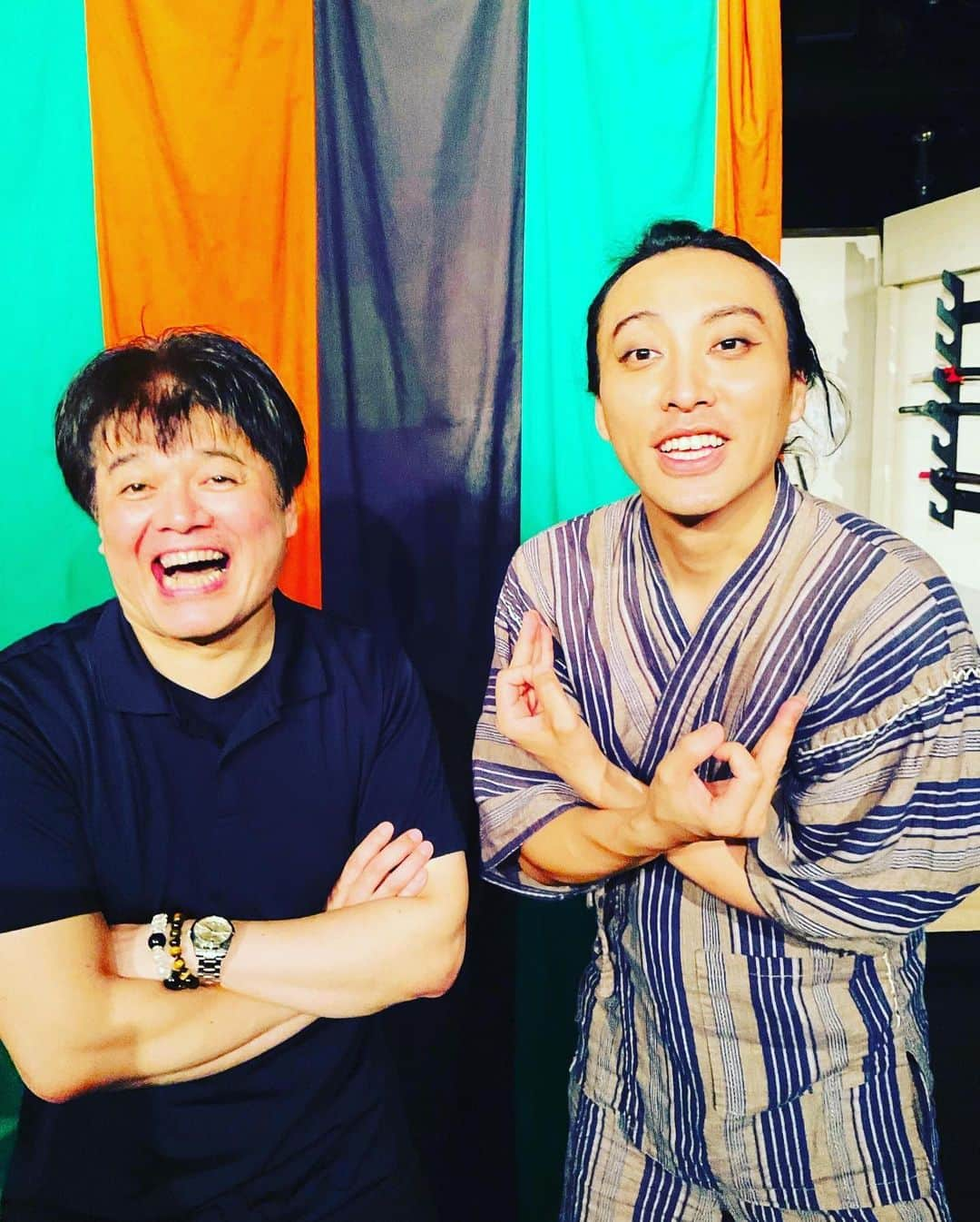 爆ノ介さんのインスタグラム写真 - (爆ノ介Instagram)「私のボス、久馬さん作、劇団そとばこまちさんの『罧原の乱』無事全公演終了  素敵な方々との出会いに爆裂に感謝  また会いましょう  いや、また会いたいなぁ  #そとばこまち #罧原の乱」7月13日 0時45分 - bakunosuke