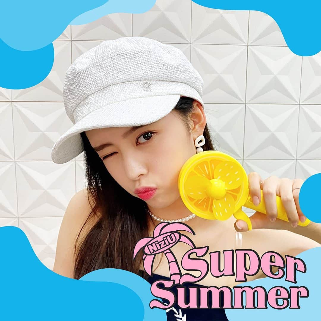 Niziさんのインスタグラム写真 - (NiziInstagram)「NiziU「Super Summer」out now  🐬RIMA🐬  WithU~💕 1週間の始まり、今日はどんな1日でしたか⁉️ 今週も「Super Summer」を聴きながら、NiziUと一緒に元気よく頑張りましょうね✨  #NiziU #Super_Summer #RIMA」7月12日 20時01分 - niziu_info_official