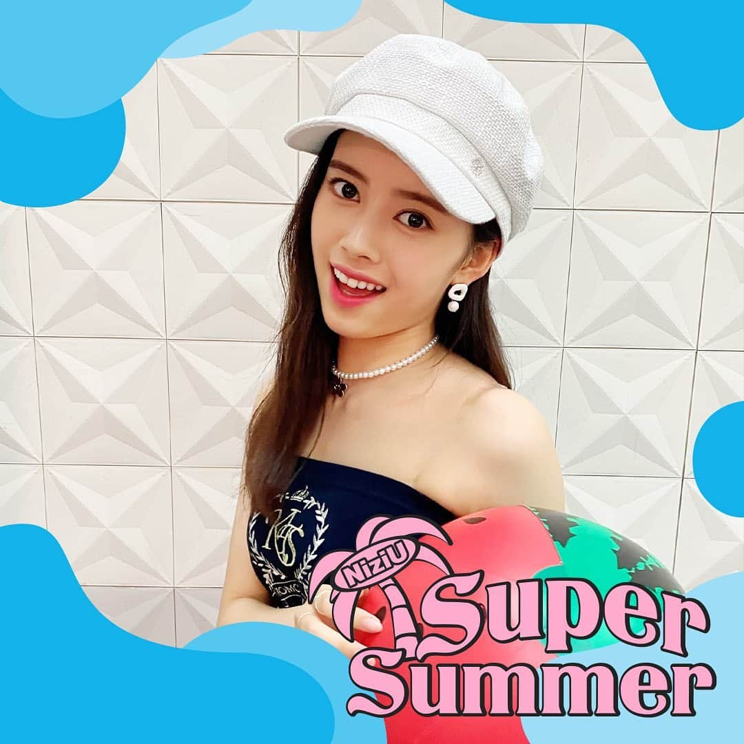 Niziさんのインスタグラム写真 - (NiziInstagram)「NiziU「Super Summer」out now  🐬RIMA🐬  WithU~💕 1週間の始まり、今日はどんな1日でしたか⁉️ 今週も「Super Summer」を聴きながら、NiziUと一緒に元気よく頑張りましょうね✨  #NiziU #Super_Summer #RIMA」7月12日 20時01分 - niziu_info_official