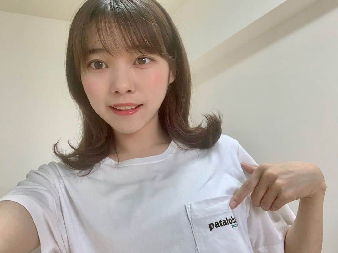 横山キラさんのインスタグラム写真 - (横山キラInstagram)「お気に入りのTシャツ🥰  #patagonia #tシャツ #tシャツコーデ」7月12日 21時34分 - kira_yokoyama_