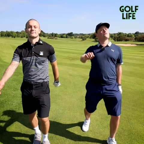 ジャック・ウィルシャーのインスタグラム：「Thanks @tubessocceram for a great morning of golf ⛳ Check out the video if you like  https://youtu.be/_504GTjR5lg 😁😁😁」