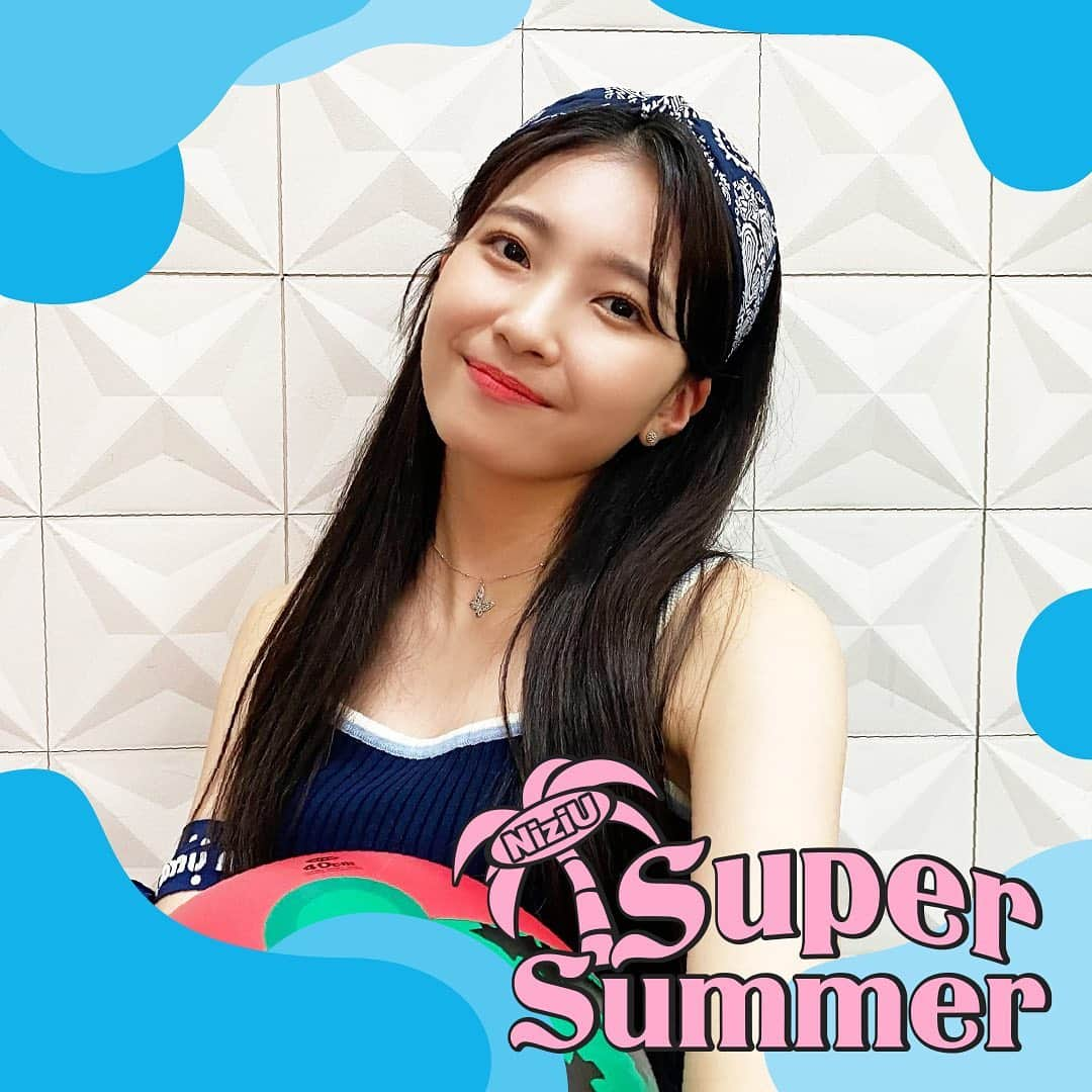 Niziさんのインスタグラム写真 - (NiziInstagram)「NiziU「Super Summer」out now  🐬MAYUKA🐬  WithU✨ 「Super Summer」の曲のなかで 一番好きな部分はどこですか～？🐟  #NiziU #Super_Summer #MAYUKA」7月13日 20時00分 - niziu_info_official