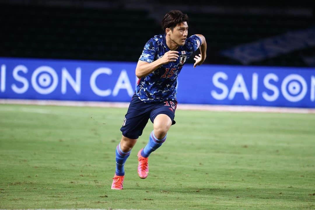 橋岡大樹のインスタグラム：「vs Honduras I'll prepare for the next game and do my best for a win.  #次に向けて良い準備を  #ナイスゲーム  #キリンチャレンジカップ  #ホンジュラス  #橋岡大樹」