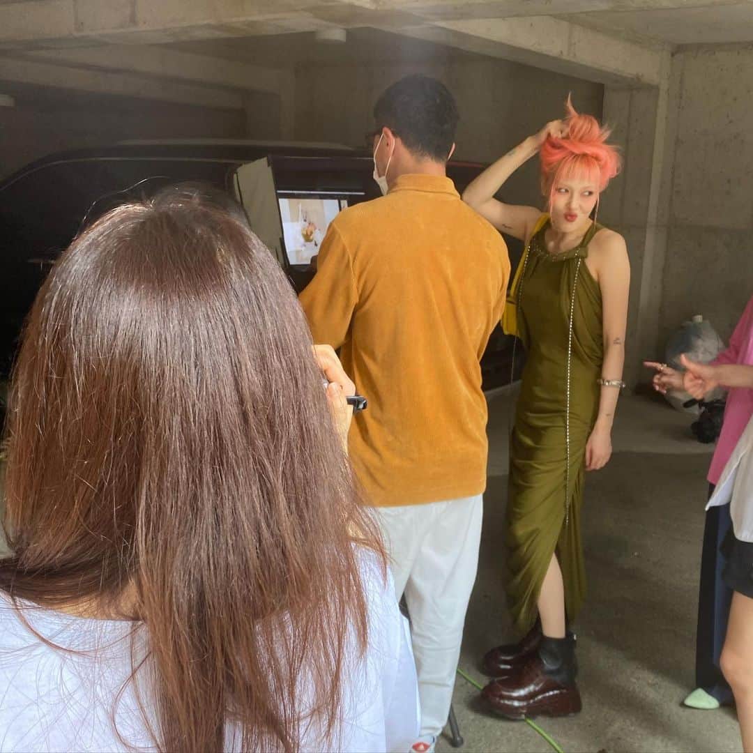 ヒョナ さんのインスタグラム写真 - (ヒョナ Instagram)「함께해주신 모든분들 감사합니다🧚🏻‍♀️✨🌹🌹🌹」7月13日 15時28分 - hyunah_aa