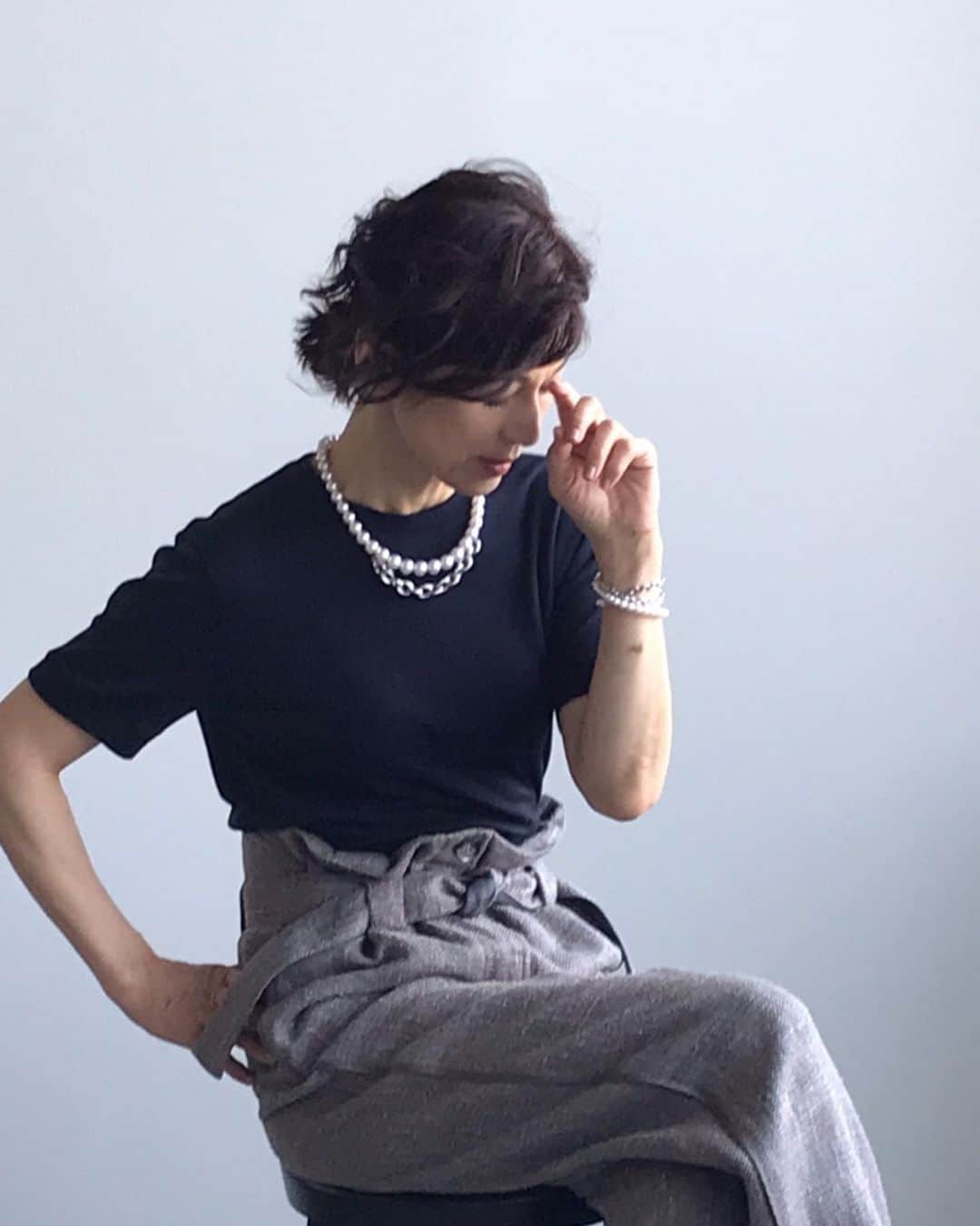 鈴木保奈美さんのインスタグラム写真 - (鈴木保奈美Instagram)「Precious 8月号 メンズのお洋服を着てみるという企画。こんなかわいいいの、あるんだねえ。  @precious.jp」7月13日 15時49分 - honamisuzukiofficial