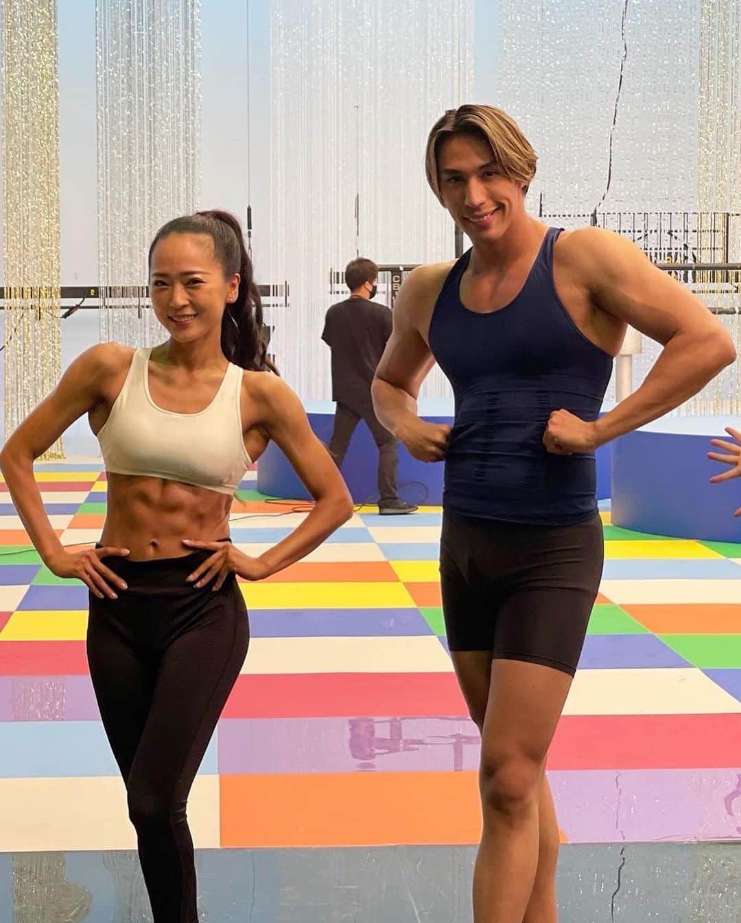 藤井明恵さんのインスタグラム写真 - (藤井明恵Instagram)「𝐍𝐇𝐊総合📺🌈 【 "みんなで筋肉体操 “】 ~𝐖𝐨𝐫𝐥𝐝 𝐰𝐢𝐝𝐞 𝐒𝐩𝐞𝐜𝐢𝐚𝐥 ~🌎🤝 . いよいよ本日から三夜連続放送です❣️💪🏽✨ . 13日(火)は上半身スーパーセット!! 23:35~放送です🔥 . お楽しみに🤍 . . . #NHK #みんなで筋肉体操  #fitnessmodel #korean」7月13日 17時28分 - myunghae.k314