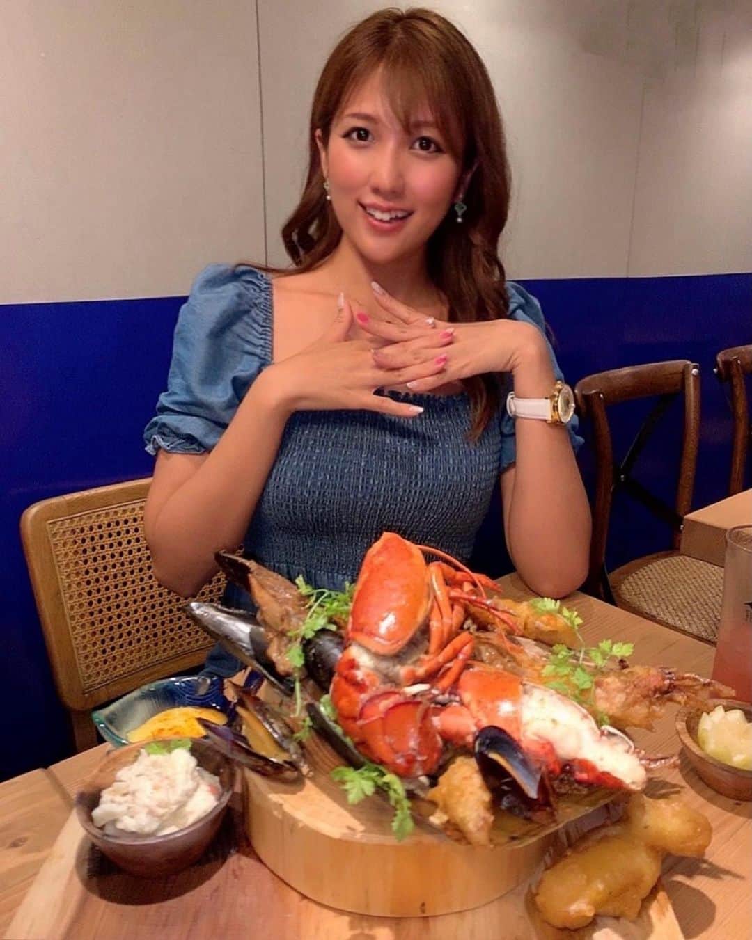 神谷麻美さんのインスタグラム写真 - (神谷麻美Instagram)「#魚のバーニャカウダ 凄い～🦐💖✨  #魚料理 🐠💕✨  𓆡𓆜𓇼𓈒𓆉 𓆛 𓆞𓆡 𓇼𓈒𓆉  #fishmarketebisu  #恵比寿グルメ  #恵比寿ディナー」7月14日 13時12分 - asamice428