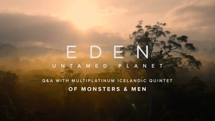 Of Monsters and Menのインスタグラム：「Nothing is more hip and cool than nature itself.  Check out the trailer for #Eden: Untamed Planet, featuring Dirty Paws. #Eden premieres July 24 on @BBCAmerica !!!!🌏」