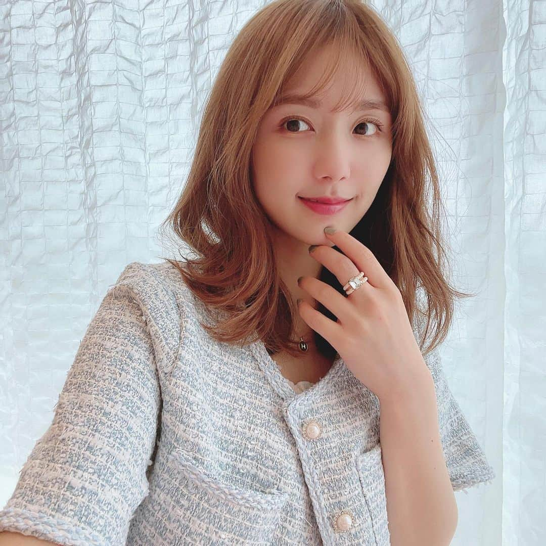 ひよんさんのインスタグラム写真 - (ひよんInstagram)「💜💛  たまにはジャケットもよき☺️🧥  #ひよん」7月14日 20時22分 - cchan_fee4