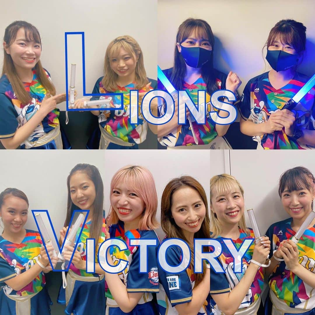 ブルーレジェンズさんのインスタグラム写真 - (ブルーレジェンズInstagram)「LIONS VICTORY!!!💫 シーズン前半戦を勝利で締めくくり🙌🏻 本塁打3本も飛び出しまさに彩虹！な試合でしたね😆🌈 本日も沢山の青炎ありがとうございました✨ #bluelegends #seibulions #埼玉西武ライオンズ」7月14日 21時18分 - bluelegends_lionsofficial