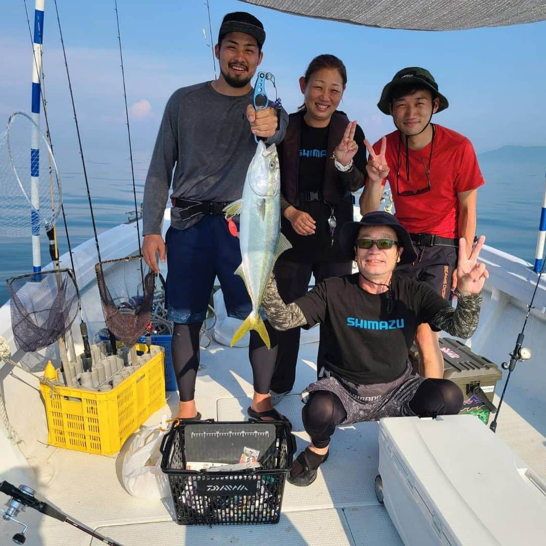 鵤誠司さんのインスタグラム写真 - (鵤誠司Instagram)「🐟🎣最高 海の上開放感◎」7月14日 21時20分 - ikaruga08