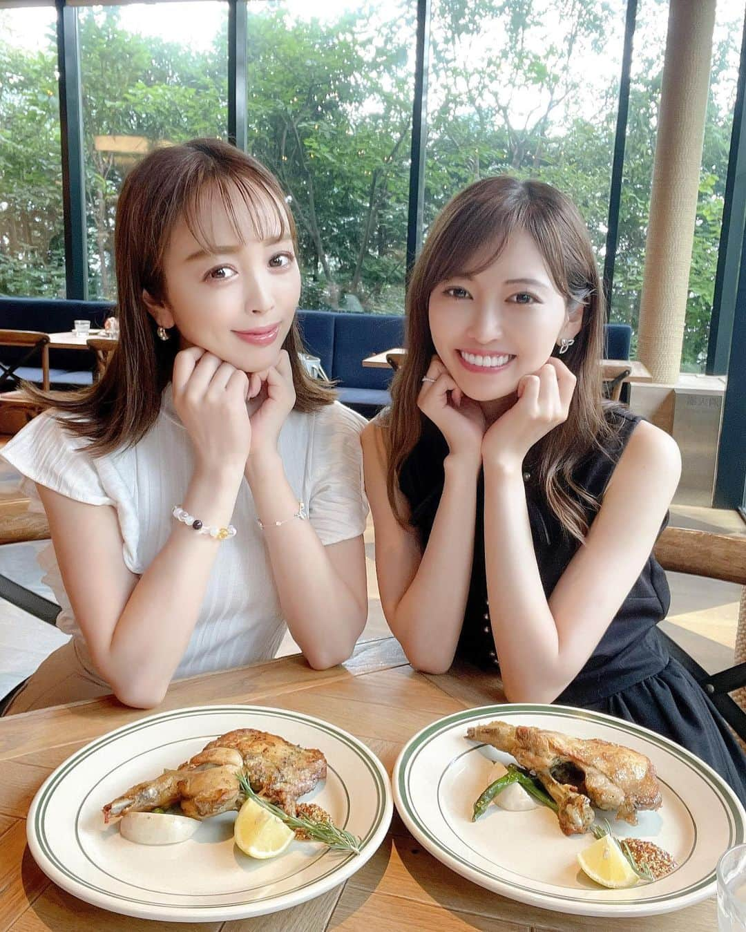 清水愛美さんのインスタグラム写真 - (清水愛美Instagram)「lunch💜 * ちょっと前の話ですが🥺💓 るみさんと久々の再会❣️ 沢山話せて楽しかったぁ〜💋 先輩ママさんとしても パワフルに活躍してる 女性としても尊敬するるみさん❣️ パワー貰いました💓 * #美女に会うとテンション上がる #女子会　#お仕事がんばろう #ランチ　#lunch」7月14日 21時49分 - manami_s0902