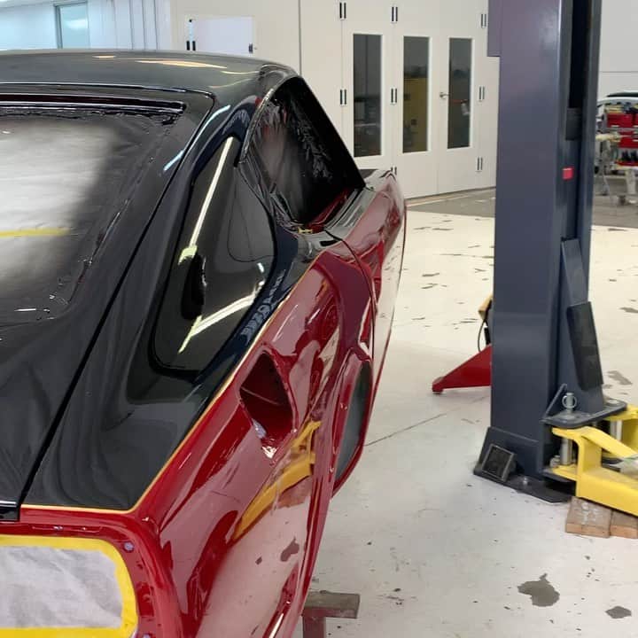 のインスタグラム：「DocZ slowly becoming… Thank you @coastlineautosport family for your master craftsmanship and dedication. Thank you 🙏 Doc is more than I could ever imagine.」