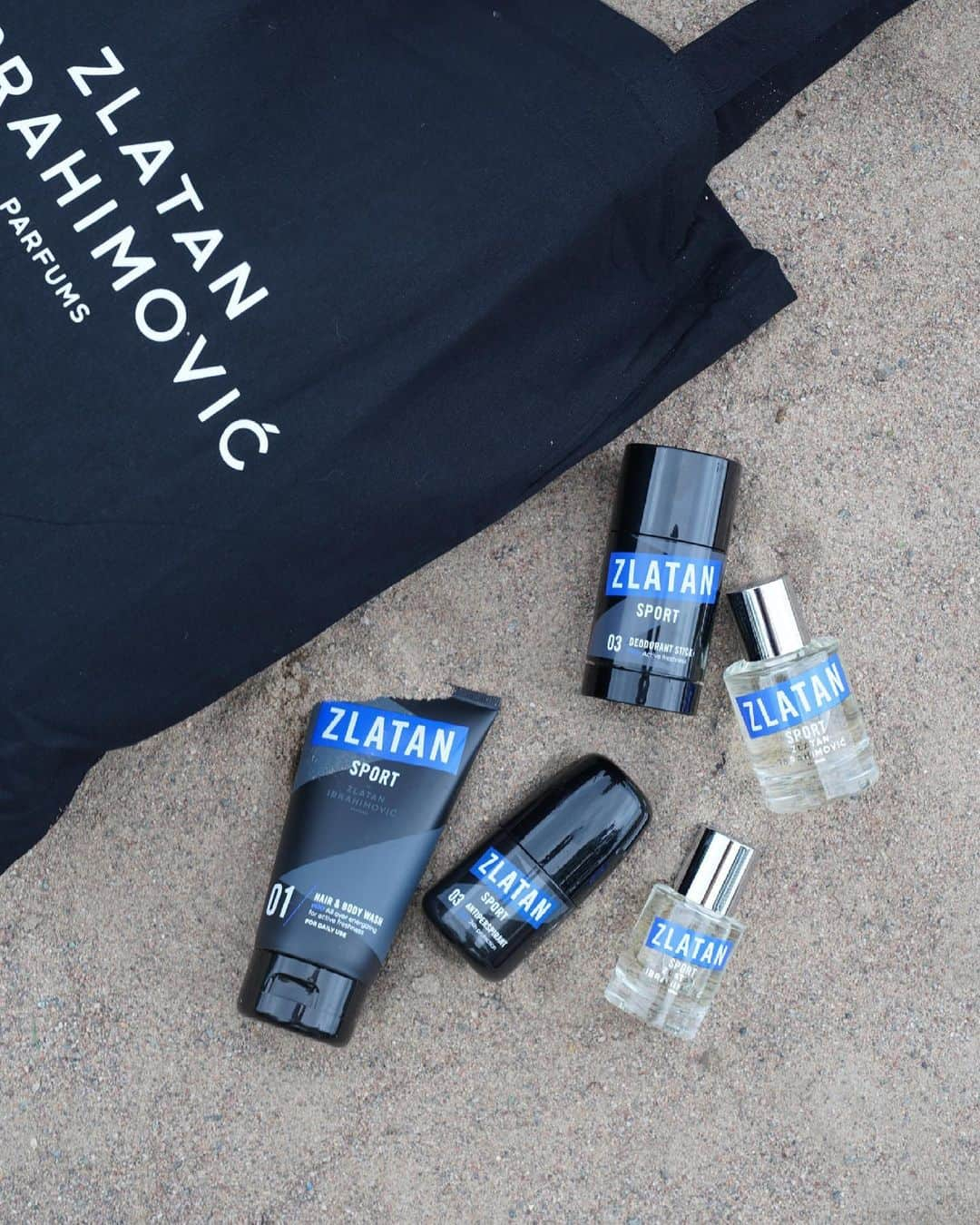 Zlatan Ibrahimović Parfumsのインスタグラム：「ZLATAN SPORT PRO 💙」