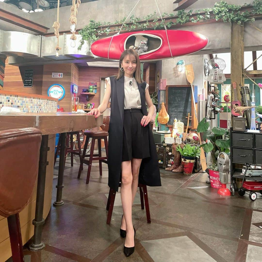 矢田亜希子さんのインスタグラム写真 - (矢田亜希子Instagram)「【オンエア】 2021年7月17日(土)14：28〜14：57 関西テレビ『おかべろ』  2021年7月18日(日)25：30〜26：00 フジテレビ『おかべろ』 #おかべろ#関西テレビ#フジテレビ#楽しすぎました収録 衣装は @cefinnstudio @celford_official @stylings_official @blanciris_official」7月16日 21時57分 - akiko_yada