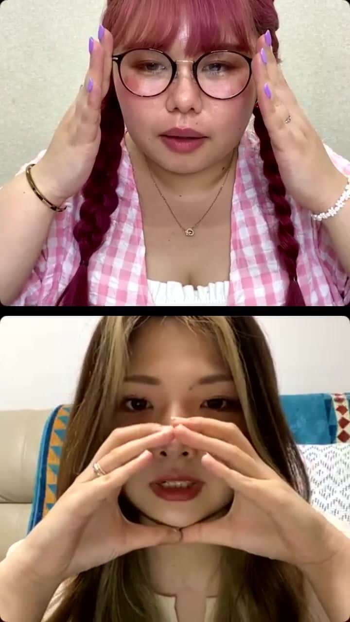 la farfaのインスタグラム：「ラストはUraN&えんどぅーが登場☺️ 9月号では2人とも体型別コーデに出てくれました！ 19日発売の紙面もお楽しみに〜❤️」