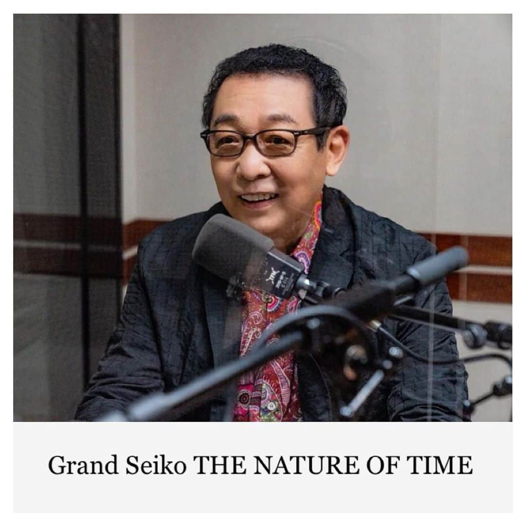 さだまさしさんのインスタグラム写真 - (さだまさしInstagram)「明日の📻 「Grand Seiko THE NATURE OF TIME」 7月17日・24日・31日（土）12:00〜12:25 TOKYO FM 先週に続き７月のマンスリーゲストの３週目❣️ https://www.tfm.co.jp/nature/index.php#abo . #grandseikothenatureoftime  #石丸幹二 #tokyofm  #さだまさし #sadamasashi」7月16日 22時21分 - sada_masashi