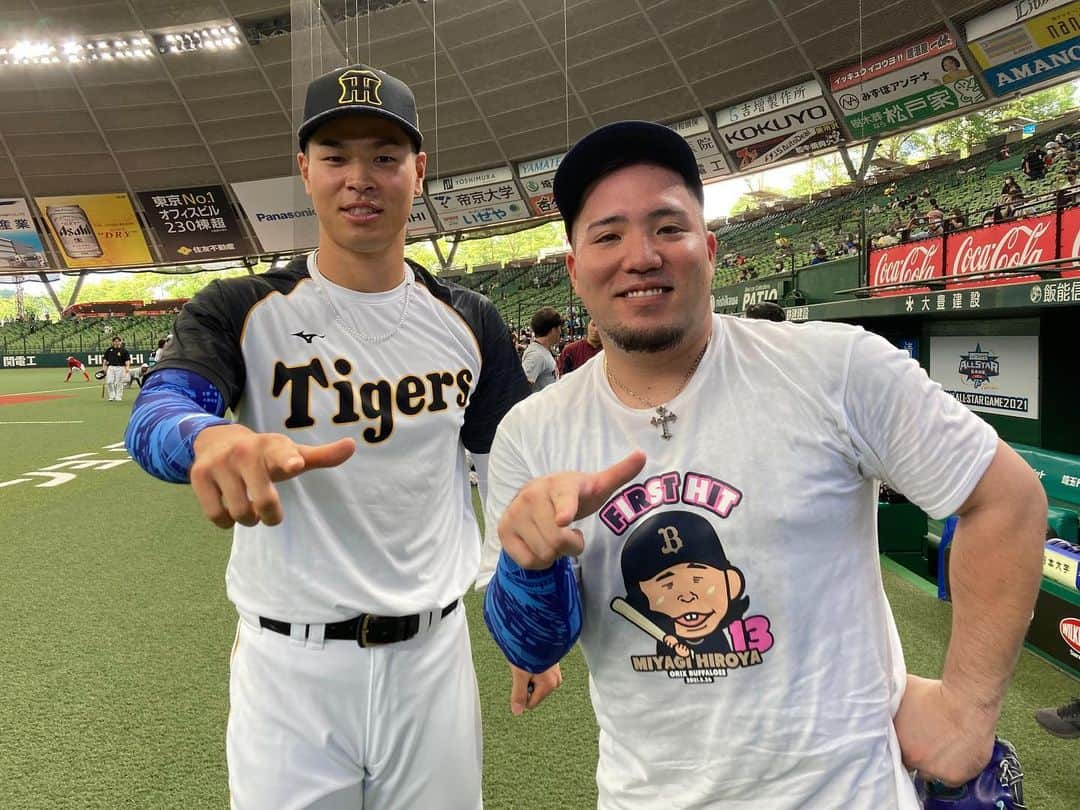 阪神タイガースのインスタグラム