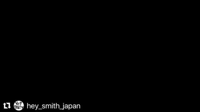 のインスタグラム：「#Repost @hey_smith_japan with @make_repost ・・・ 【新 曲 M V 公 開 】  HEY-SMITH - Be The One【OFFICIAL MUSIC VIDEO】  ３年３ヶ月振りとなる新作"Back To Basics"より 【Be The One】のMVを公開！  新曲です!! 聴いてください!!  https://youtu.be/N7ss_dmKr2U」