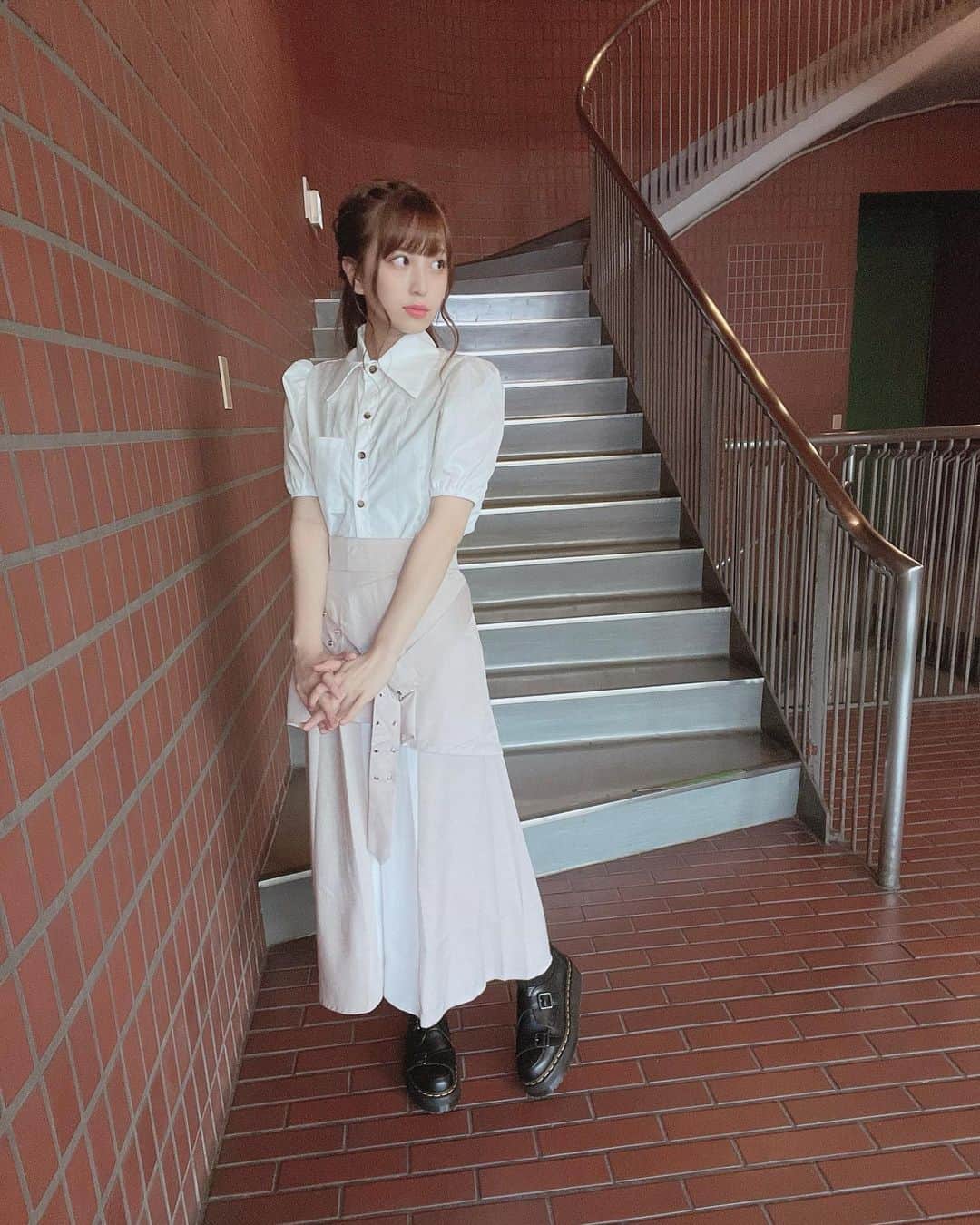 竹内星菜さんのインスタグラム写真 - (竹内星菜Instagram)「おはよう！ Coeurのお洋服☺️💖 . #coeur 👗@coeur__jp」7月17日 8時13分 - seina0227