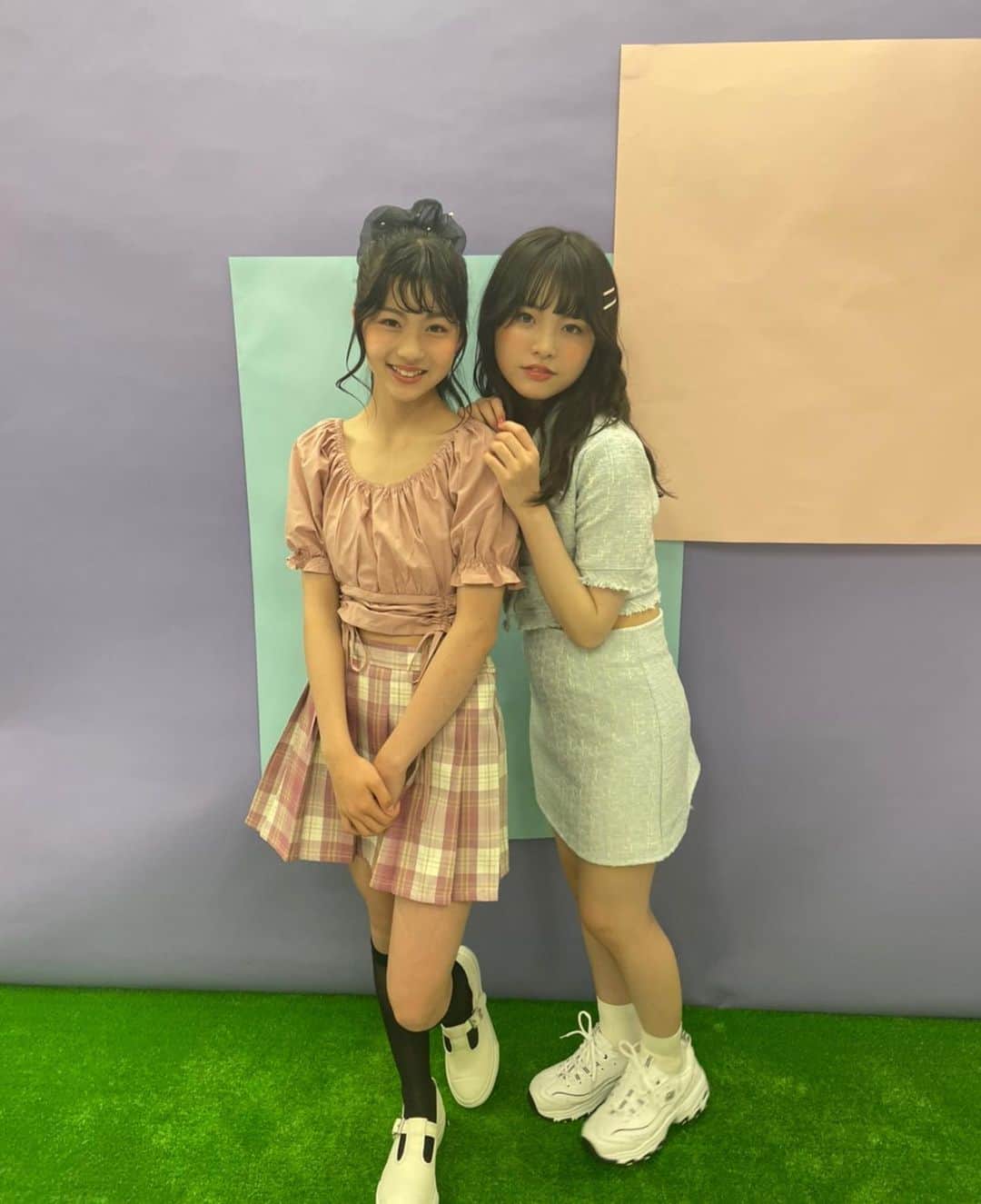 中田華月さんのインスタグラム写真 - (中田華月Instagram)「@cuugal_   8月号のオフショ📸  どこのページがわかるかな？😍 韓国スタイル❤︎❤︎❤︎  可愛い衣装でした(*´꒳`*)  そして美女さん達に囲まれて幸せでした😘  アンケートに名前書いて送ってくれると嬉しいです😆♪  @miyuuuuu0123  @kkk.08.kkk  @saaya_saaya0906   #キューガル #夏服 #韓国コーデ #オルチャンファッション  #チラ見せコーデ」7月31日 20時26分 - hachan0925